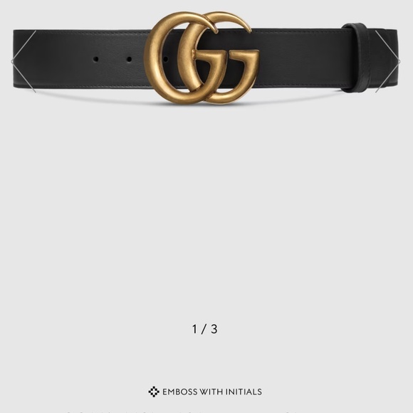 GG MARMONT 2015 RE-EDITION WIDE BELT main image 6